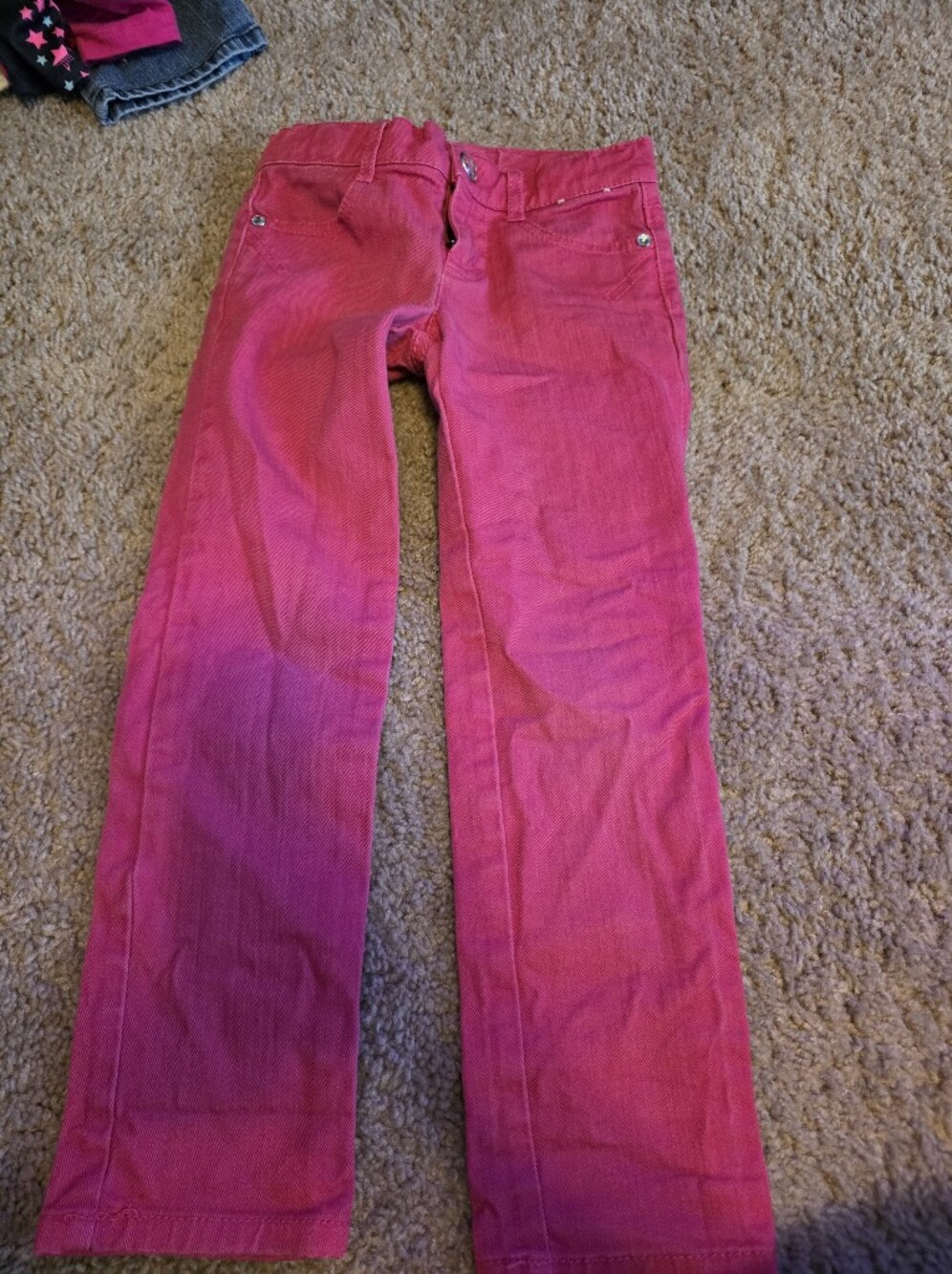 Gymboree Hot Pink Straight-Leg Jeans